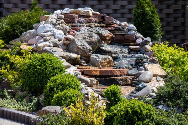 River Rock Landscaping in Lakeland