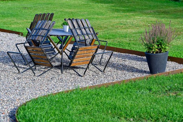 Metal Edging Installation in Lakeland