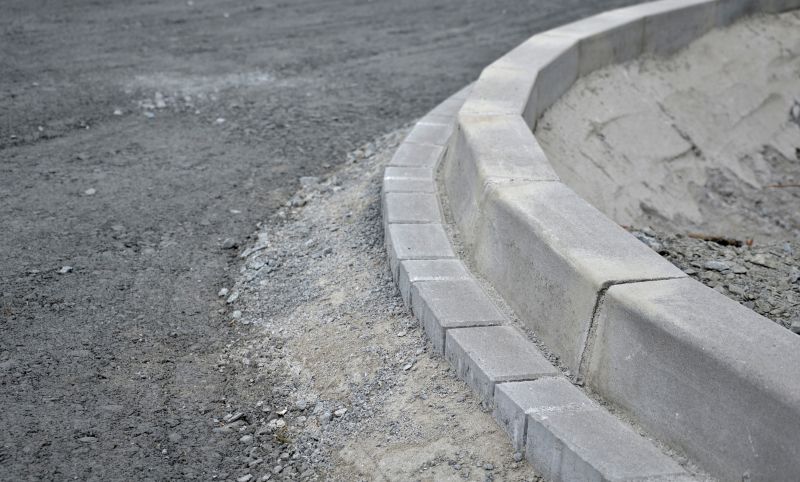 Cement Curbing Installation