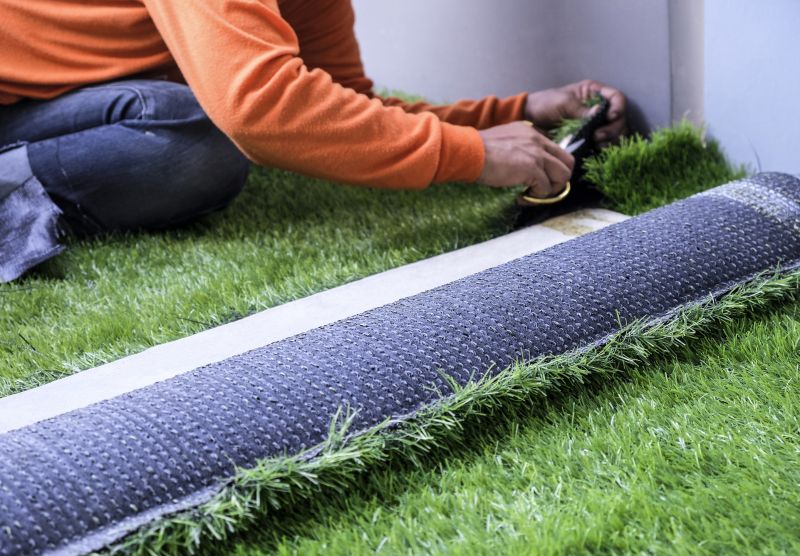 Artificial Turf Installation detail
